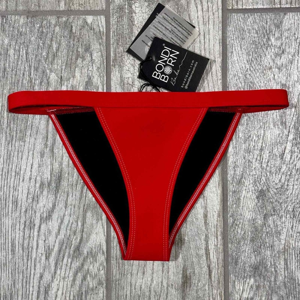Bondi Born Women's Red Bikini Bottom